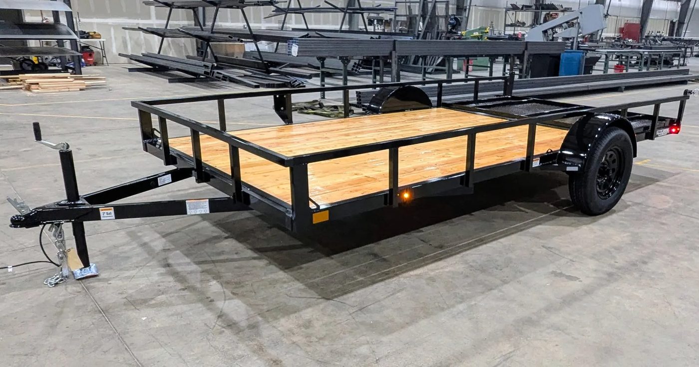 BUILT 6x10 single-axle utility trailer