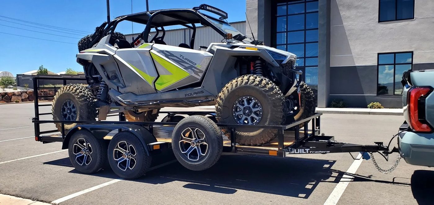 BUILT utility and UTV trailer